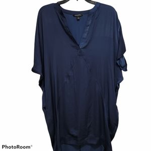 Banana Republic Navy Tunic Top hi low Size Small